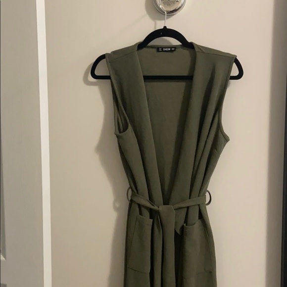 Shein sleeveless duster/coat - Picture 3 of 3